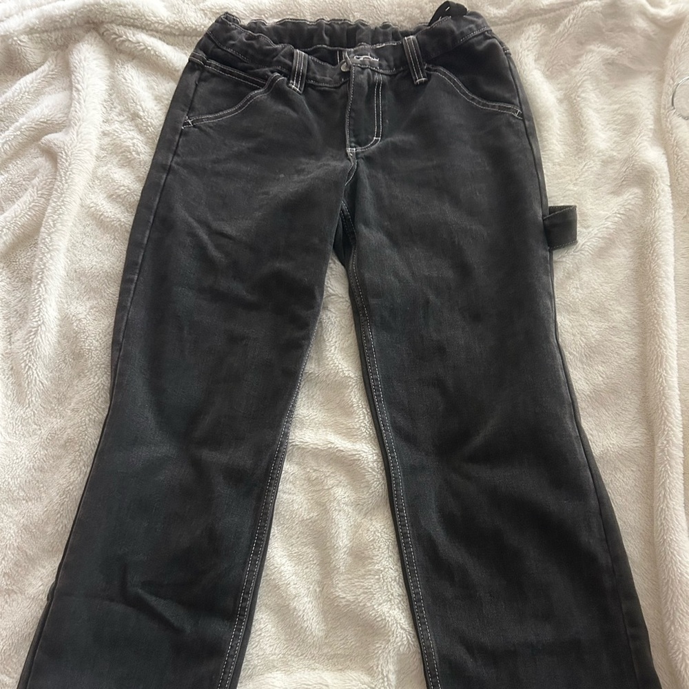 Elegant Black Boot Cut Women's Jeans